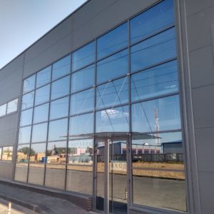 Прямоугольный противопожарный витраж / серия FRM7256