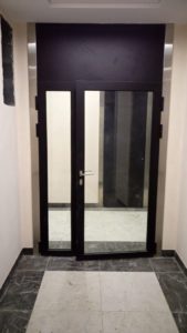 Противопожарная алюминиевая дверь 3 типа / серия FRM7153